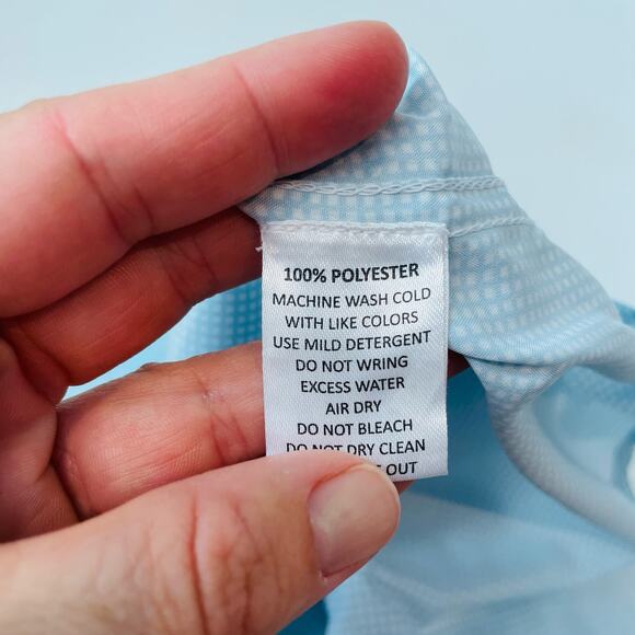 NWT Southbound Size S (8) Crystal Blue Dress Shirt - Picture 5 of 5